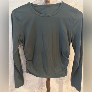 lululemon athletica Long Sleeve Top - Dark Green